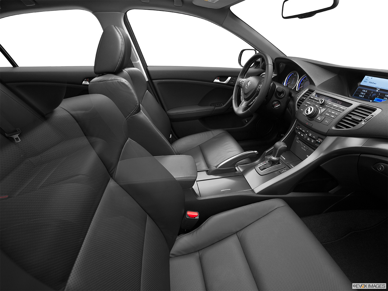 2013 Acura TSX 5-Speed Automatic Fake Buck Shot - Interior from Passenger B pillar. 