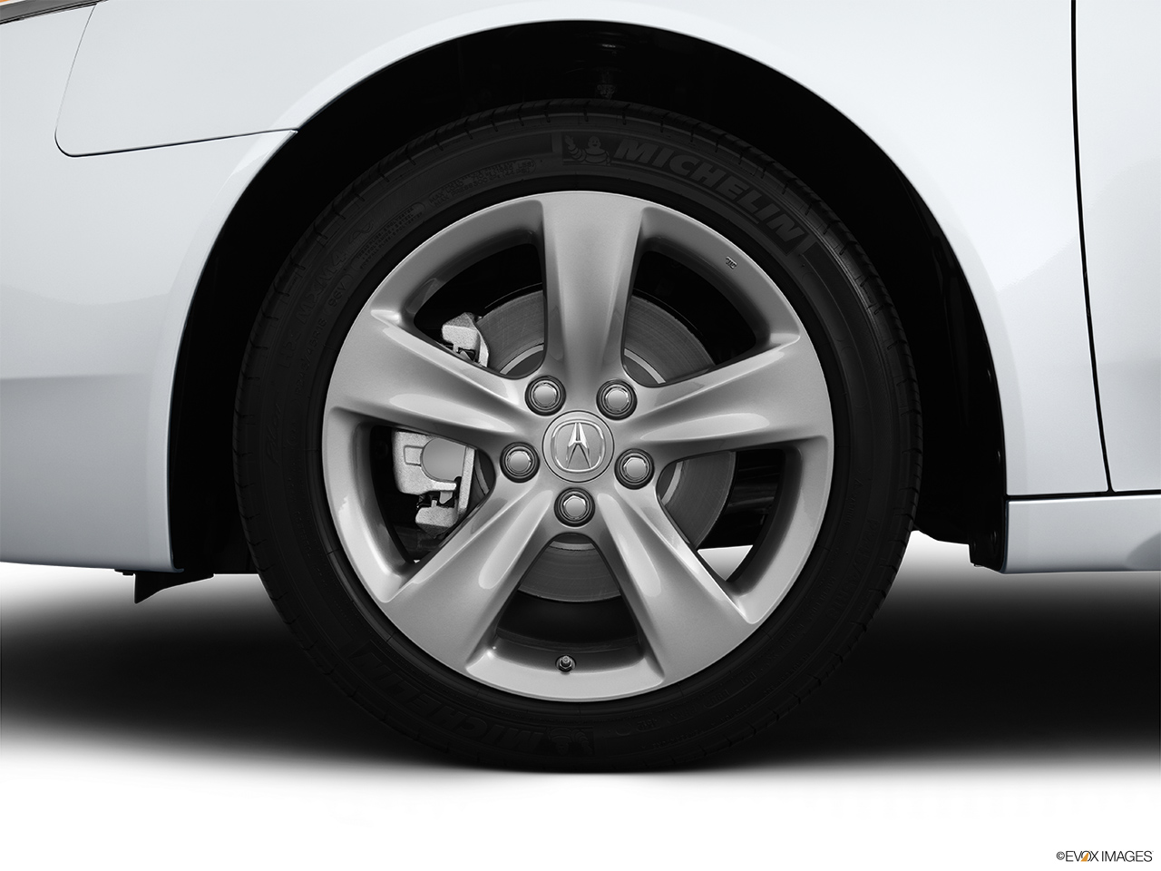 2013 Acura TL SH-AWD Front Drivers side wheel at profile. 