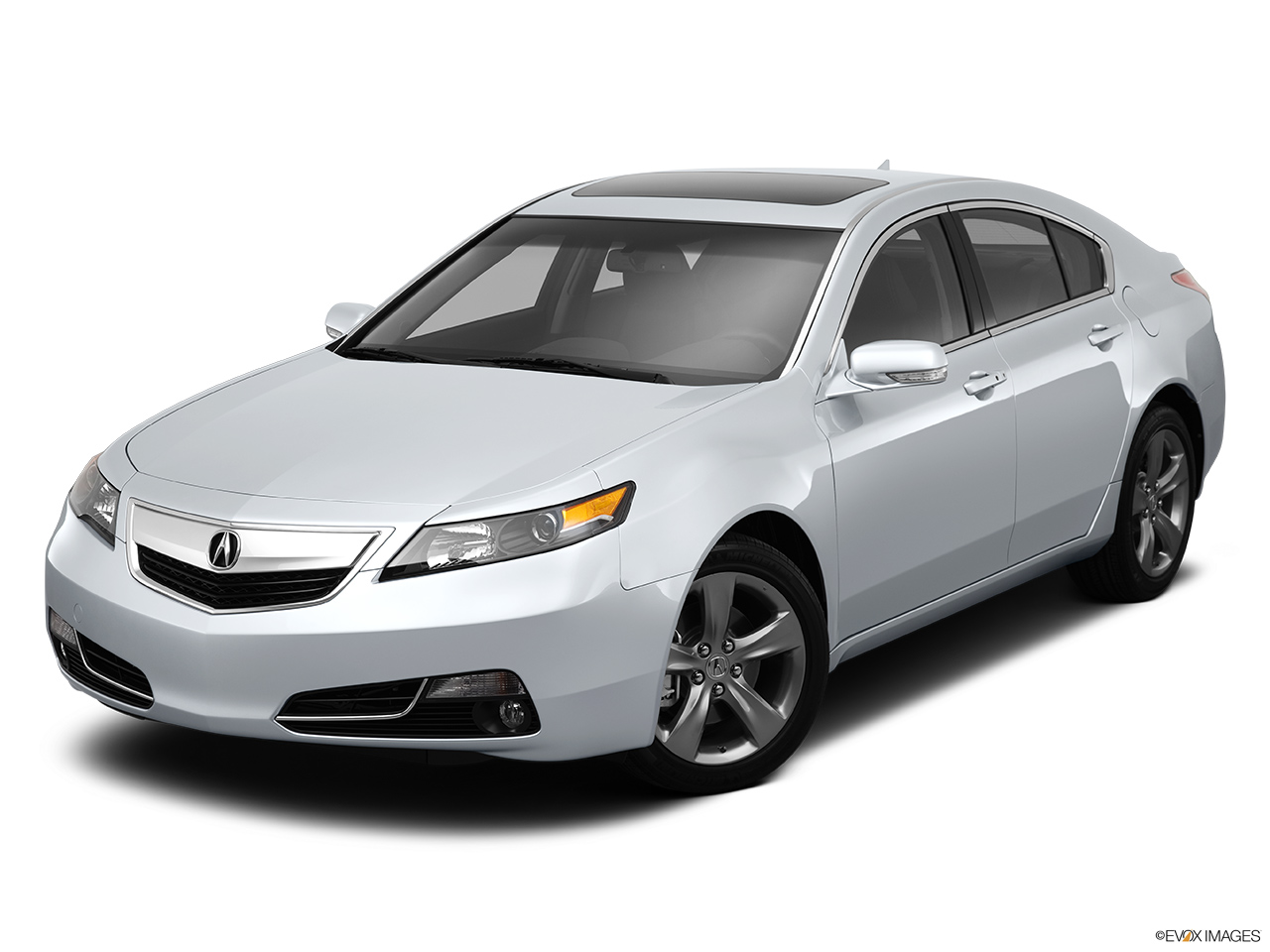 2013 Acura TL SH-AWD Front angle view. 