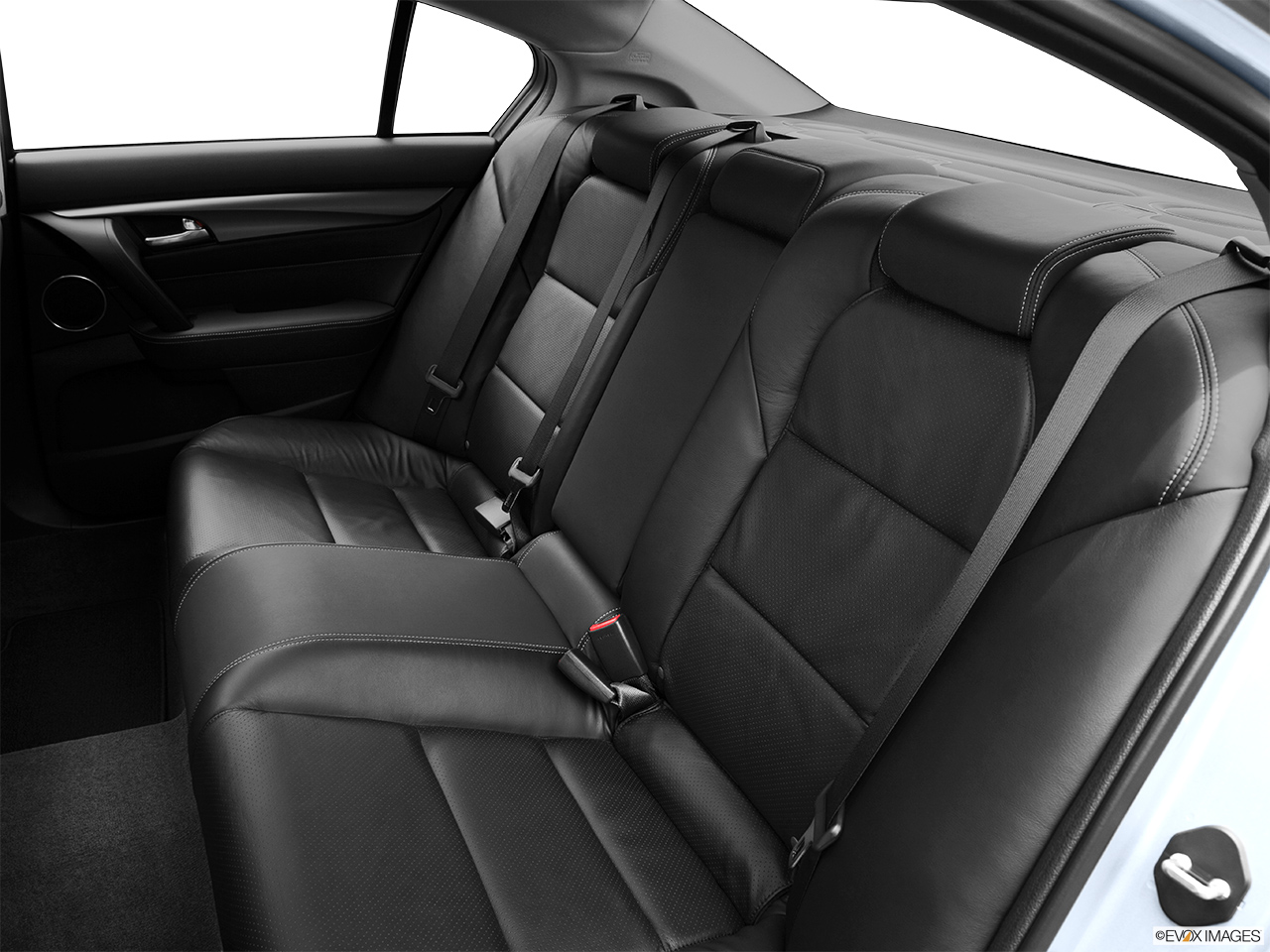 2013 Acura TL SH-AWD Rear seats from Drivers Side. 