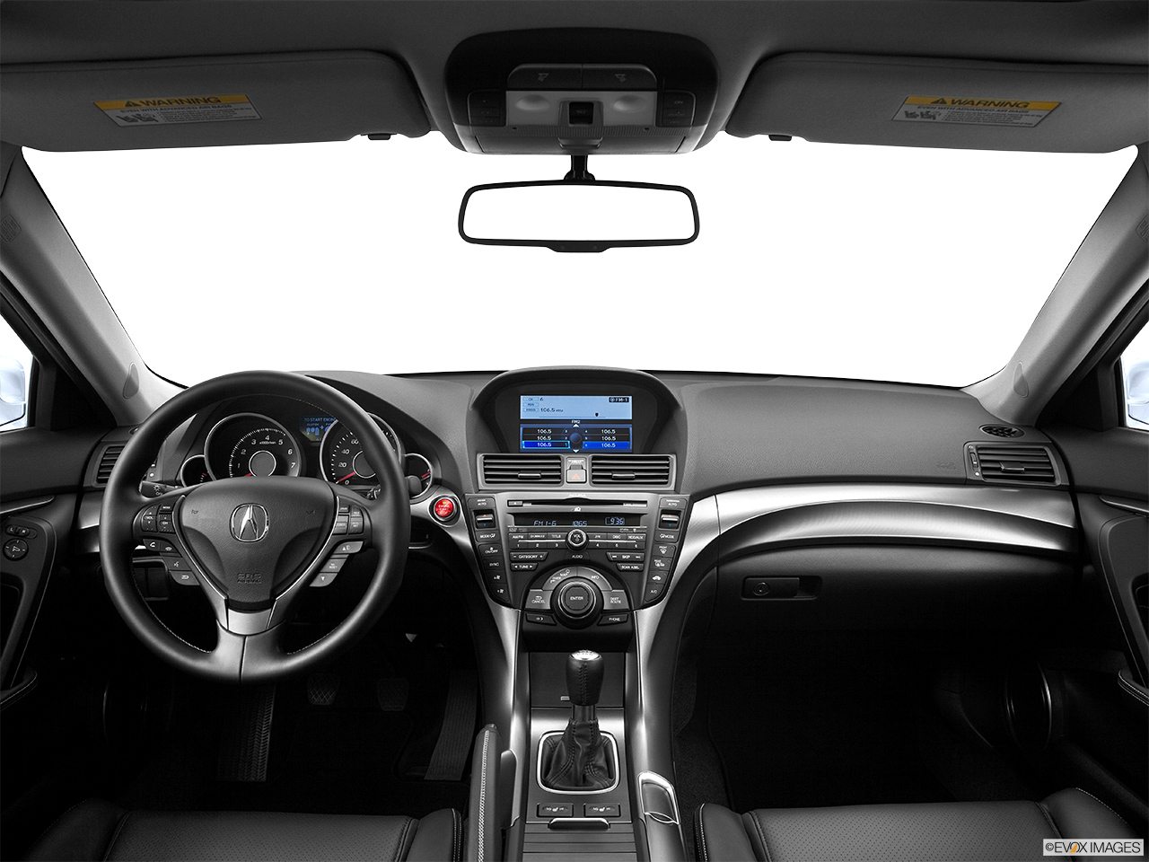 2013 Acura TL SH-AWD Centered wide dash shot 