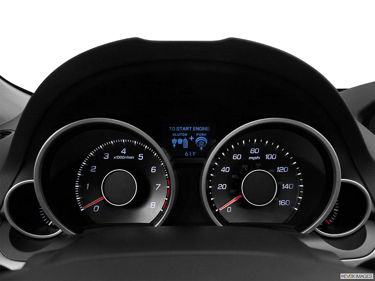 2013 Acura TL SH-AWD Speedometer/tachometer. 