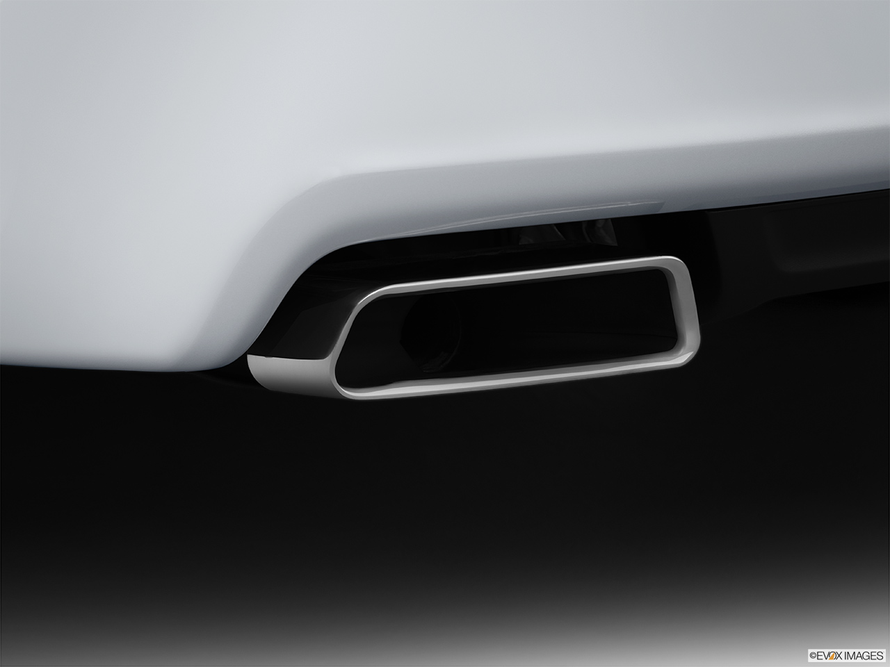 2013 Acura TL SH-AWD Chrome tip exhaust pipe. 