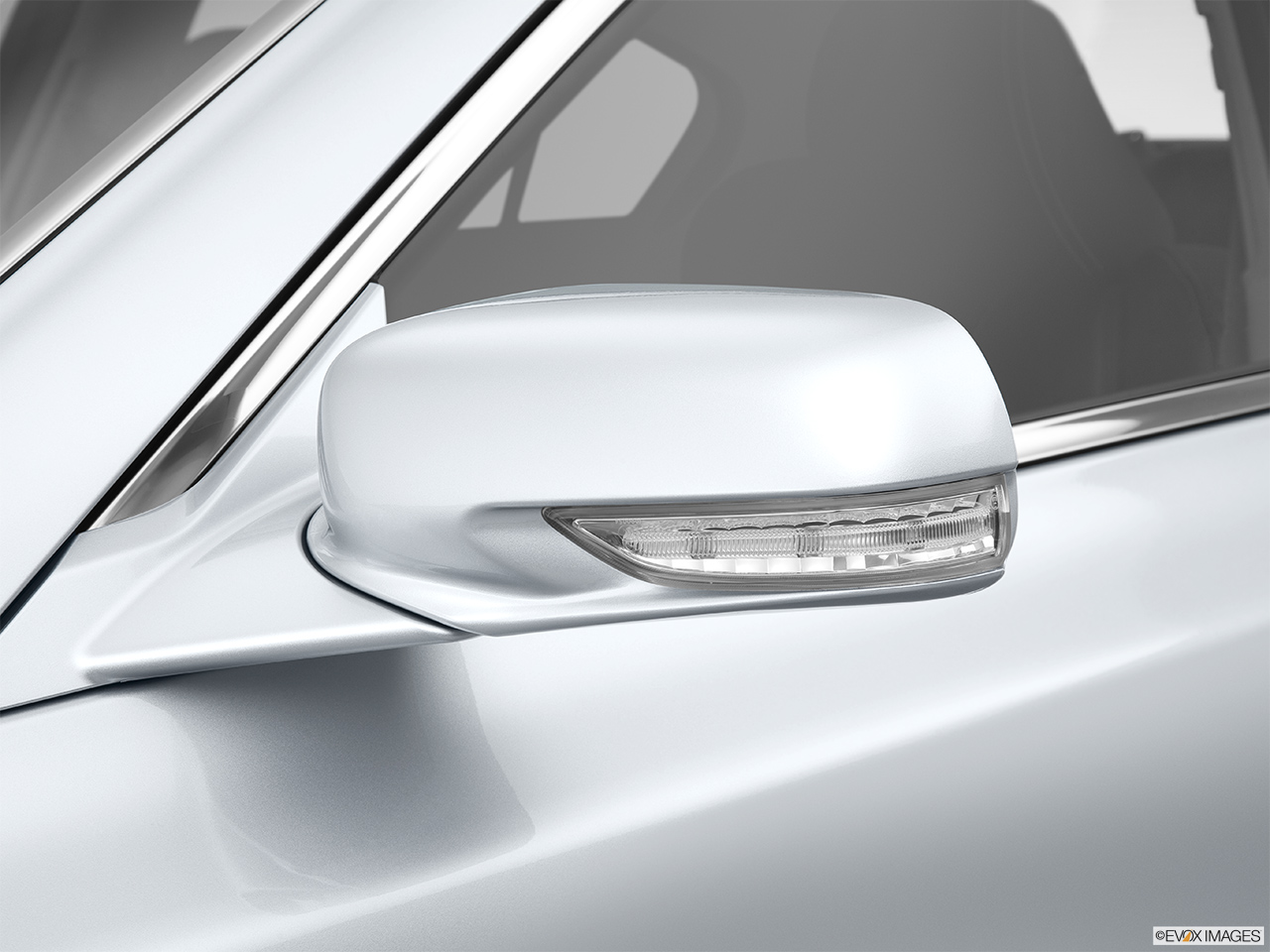 2013 Acura TL SH-AWD Driver's side mirror, 3_4 rear 