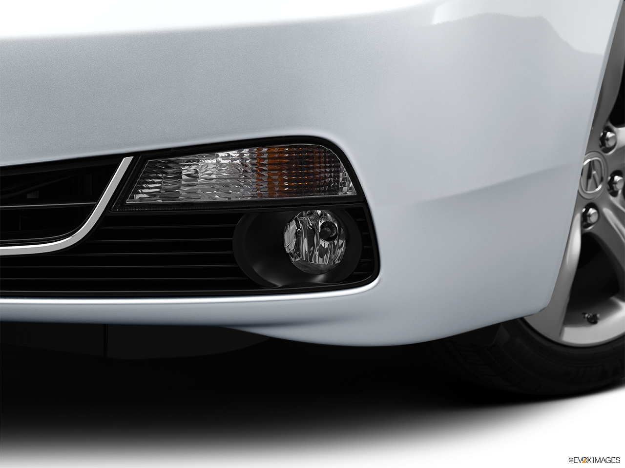 2013 Acura TL SH-AWD Driver's side fog lamp. 