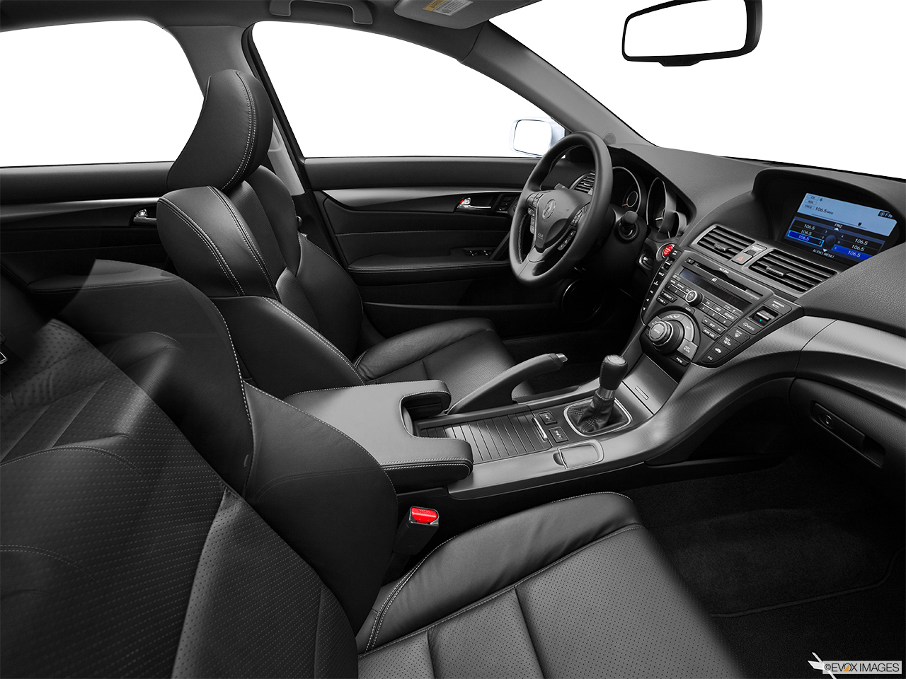 2013 Acura TL SH-AWD Fake Buck Shot - Interior from Passenger B pillar. 