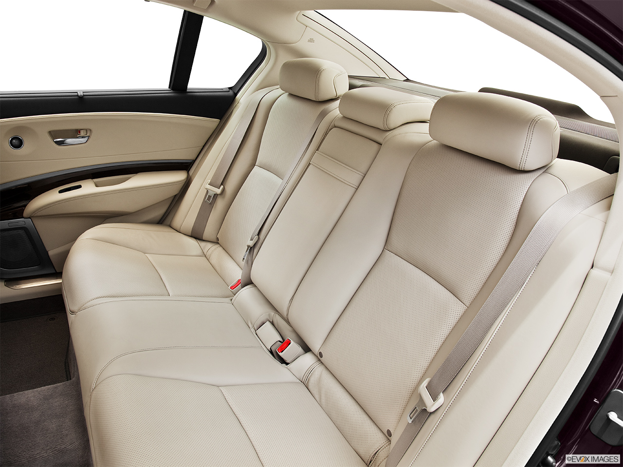 2014 Acura RLX Base Rear seats from Drivers Side. 