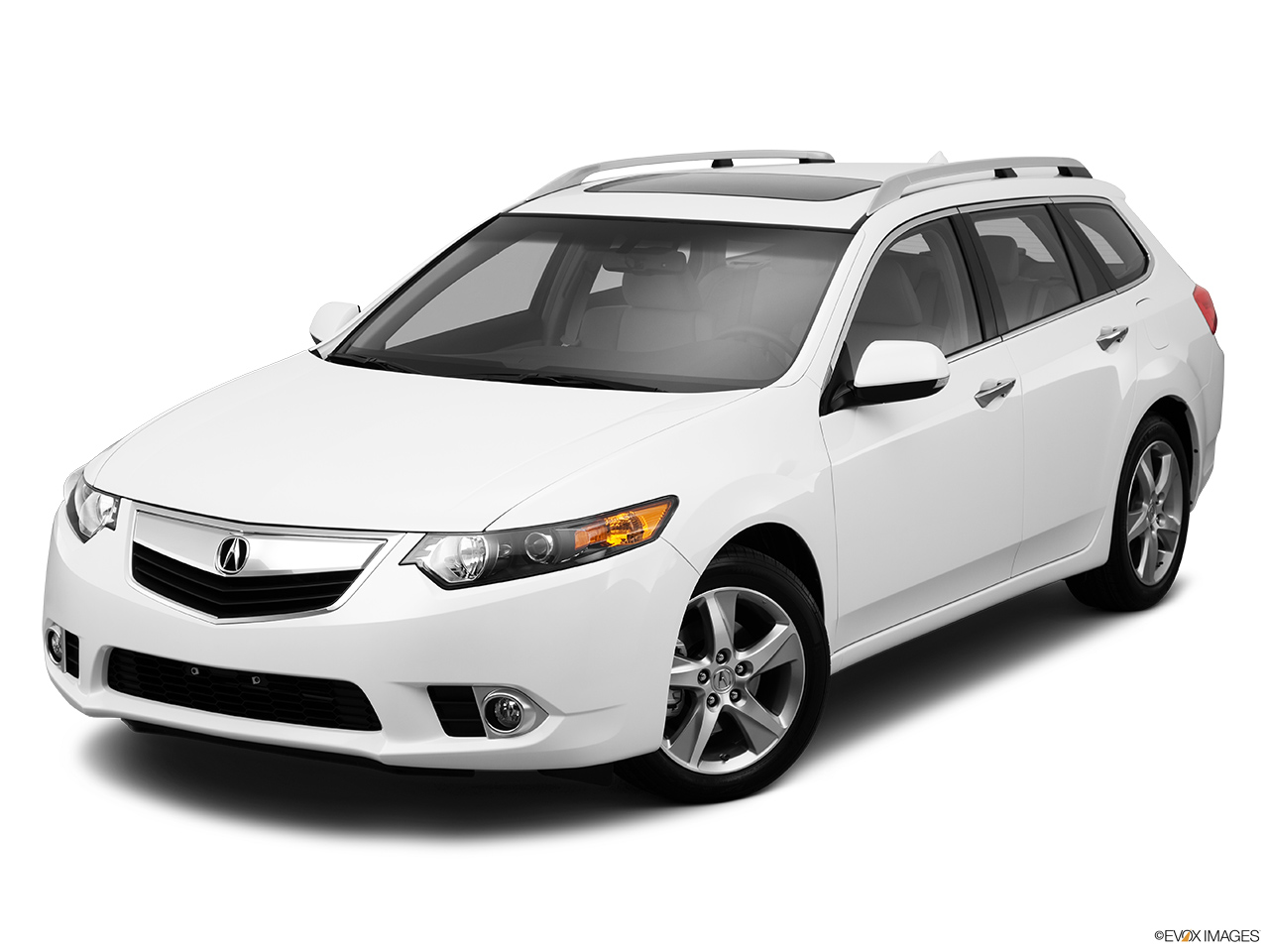 2013 Acura TSX Sport Wagon Base Front angle view. 