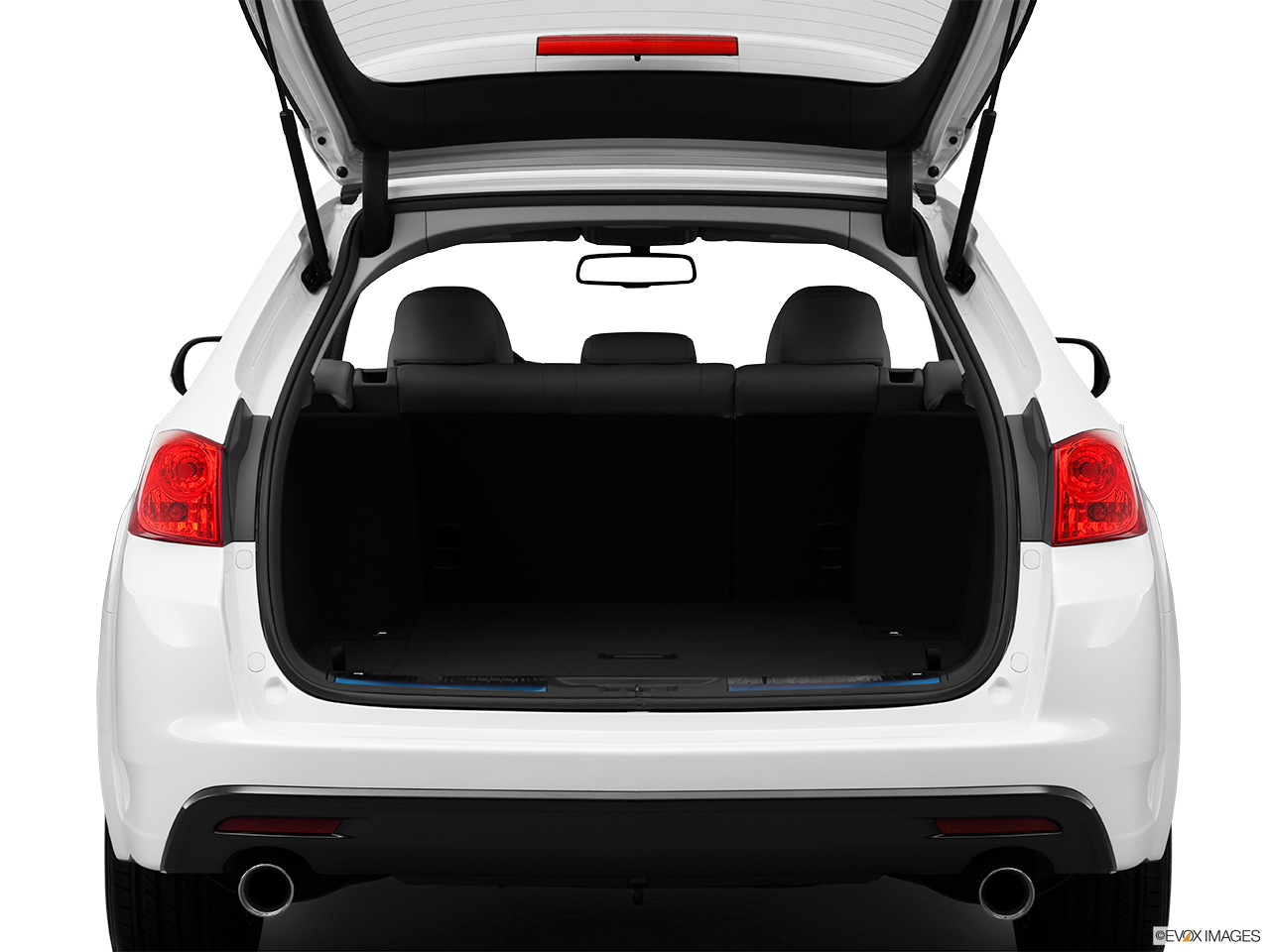 2013 Acura TSX Sport Wagon Base Trunk open. 