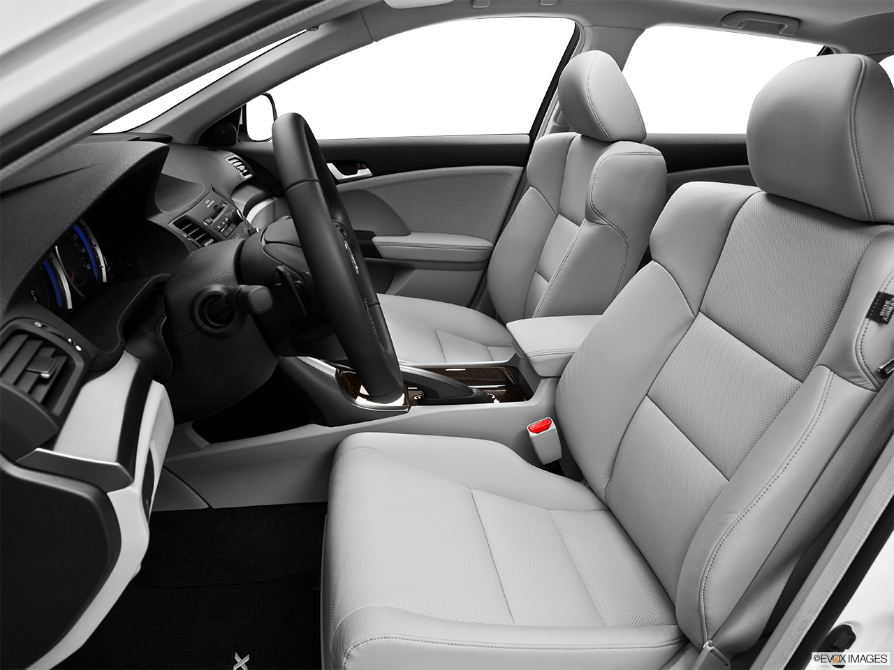 2013 Acura TSX Sport Wagon Base Front seats from Drivers Side. 