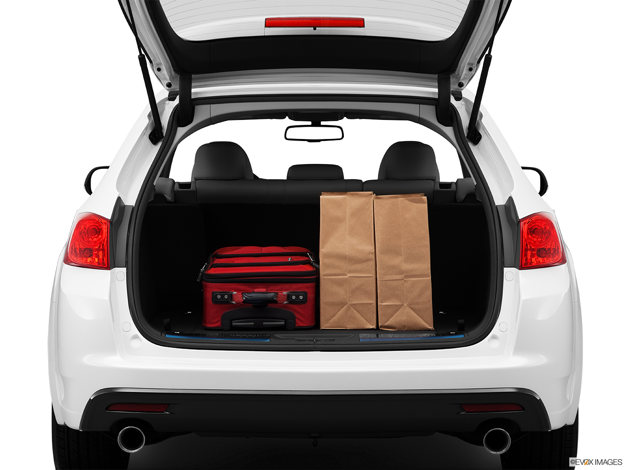2013 Acura TSX Sport Wagon Base Trunk props. 