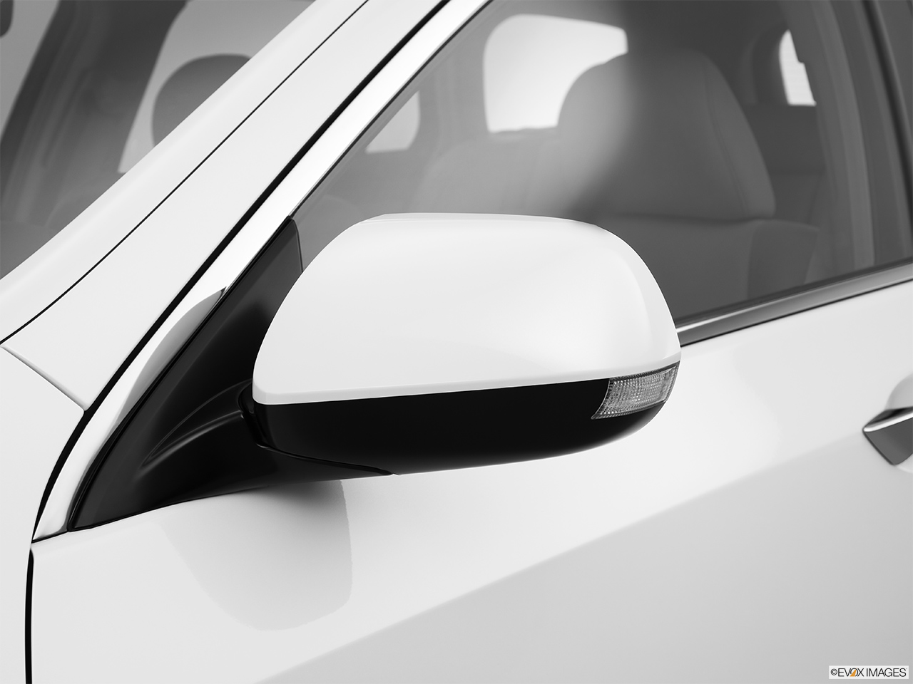 2013 Acura TSX Sport Wagon Base Driver's side mirror, 3_4 rear 