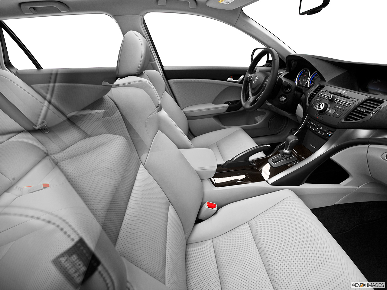 2013 Acura TSX Sport Wagon Base Fake Buck Shot - Interior from Passenger B pillar. 