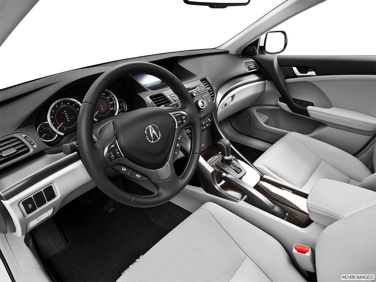 2013 Acura TSX Sport Wagon Base Interior Hero (driver's side). 