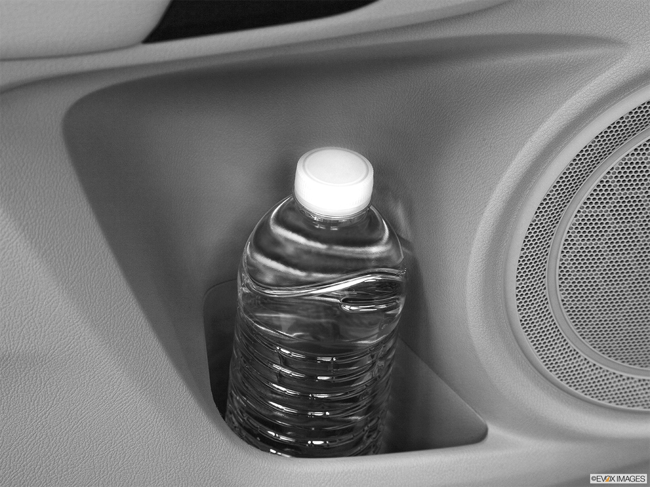 2013 Acura TSX Sport Wagon Base Second row side cup holder with coffee prop, or second row door cup holder with water bottle. 