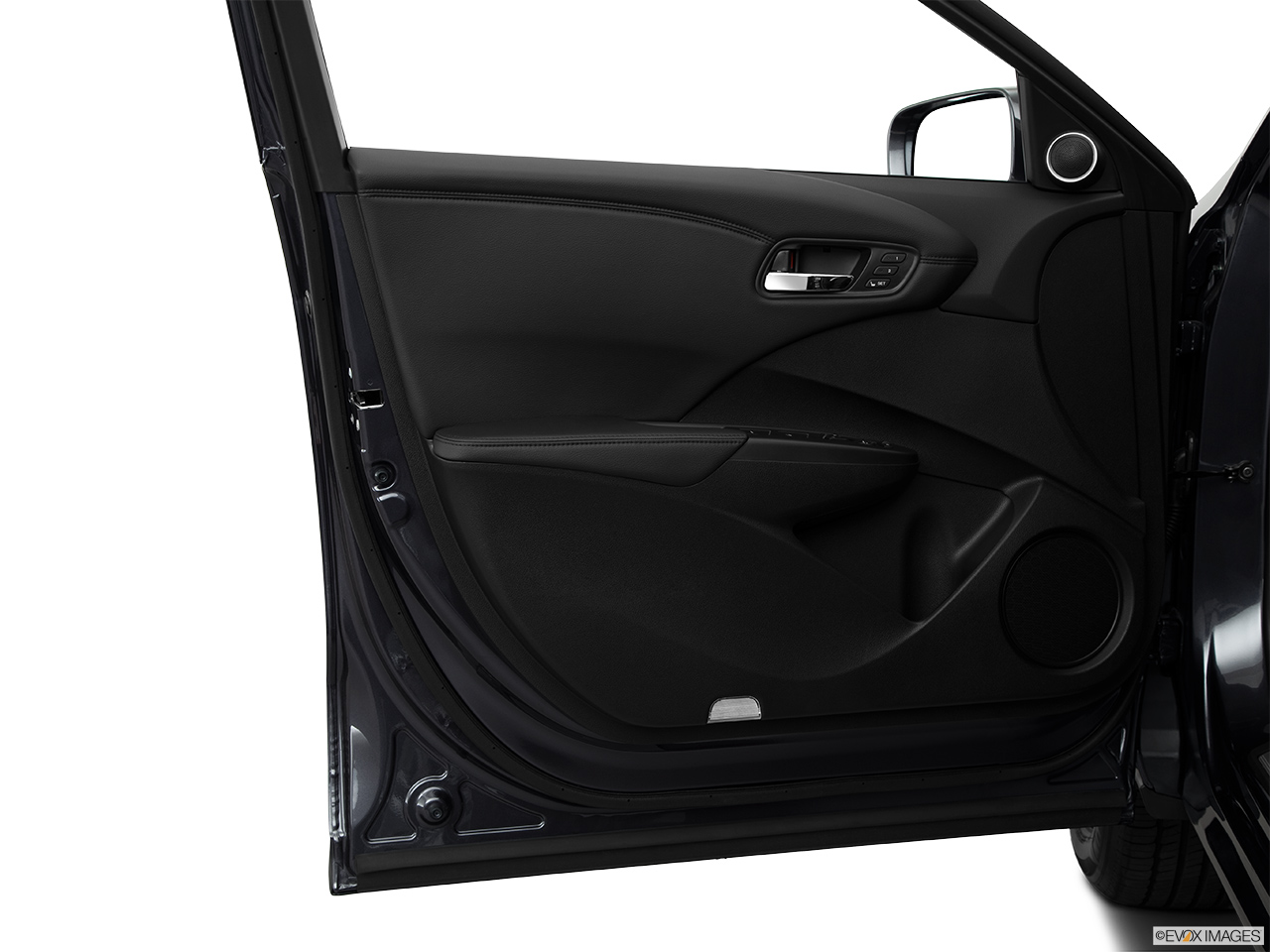 2014 Acura RDX Base Inside of driver's side open door, window open. 