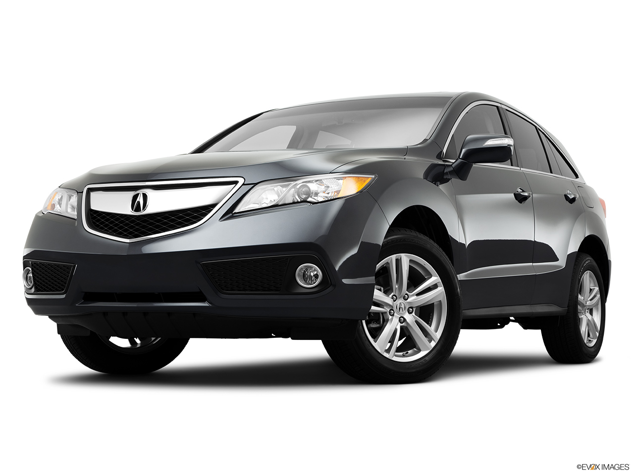 2014 Acura RDX Base Front angle view, low wide perspective. 