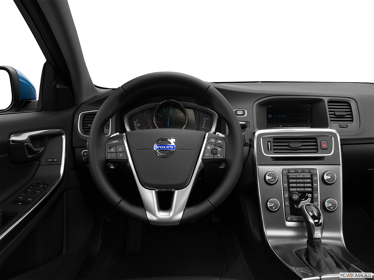 2014 Volvo S60 T5 FWD Premier Plus Steering wheel/Center Console. 
