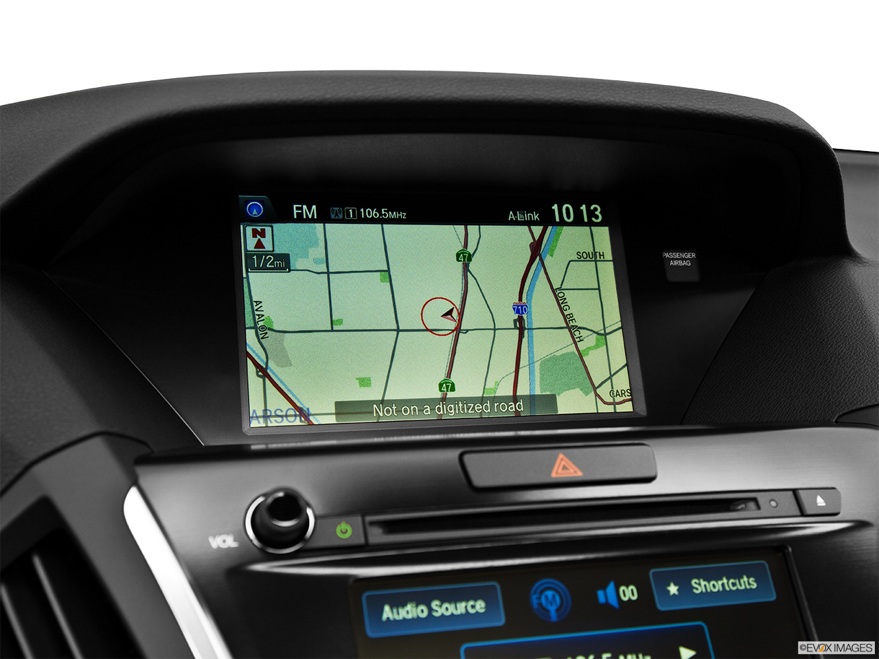 2014 Acura MDX SH-AWD Driver position view of navigation system. 