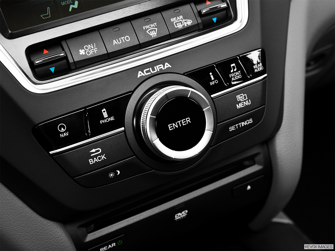 2014 Acura MDX SH-AWD System Controls. 