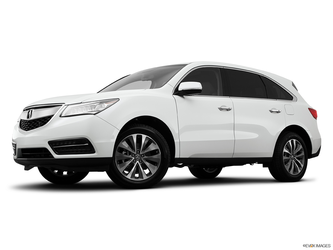 2014 Acura MDX SH-AWD Low/wide front 5/8. 