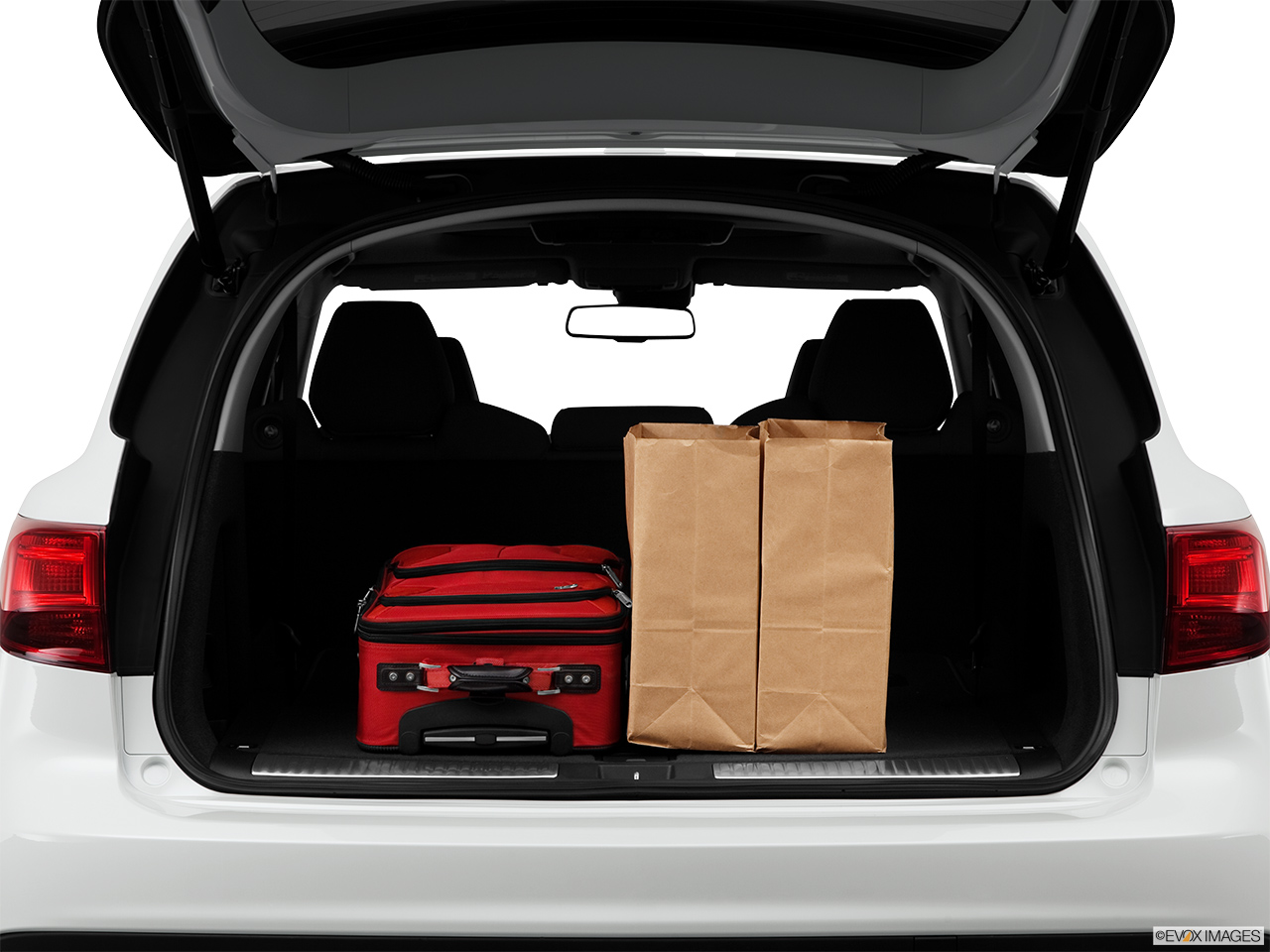 2014 Acura MDX SH-AWD Trunk props. 