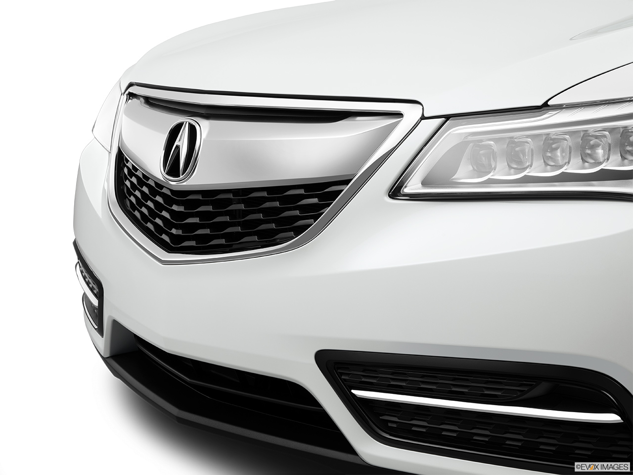 2014 Acura MDX SH-AWD Close up of Grill. 