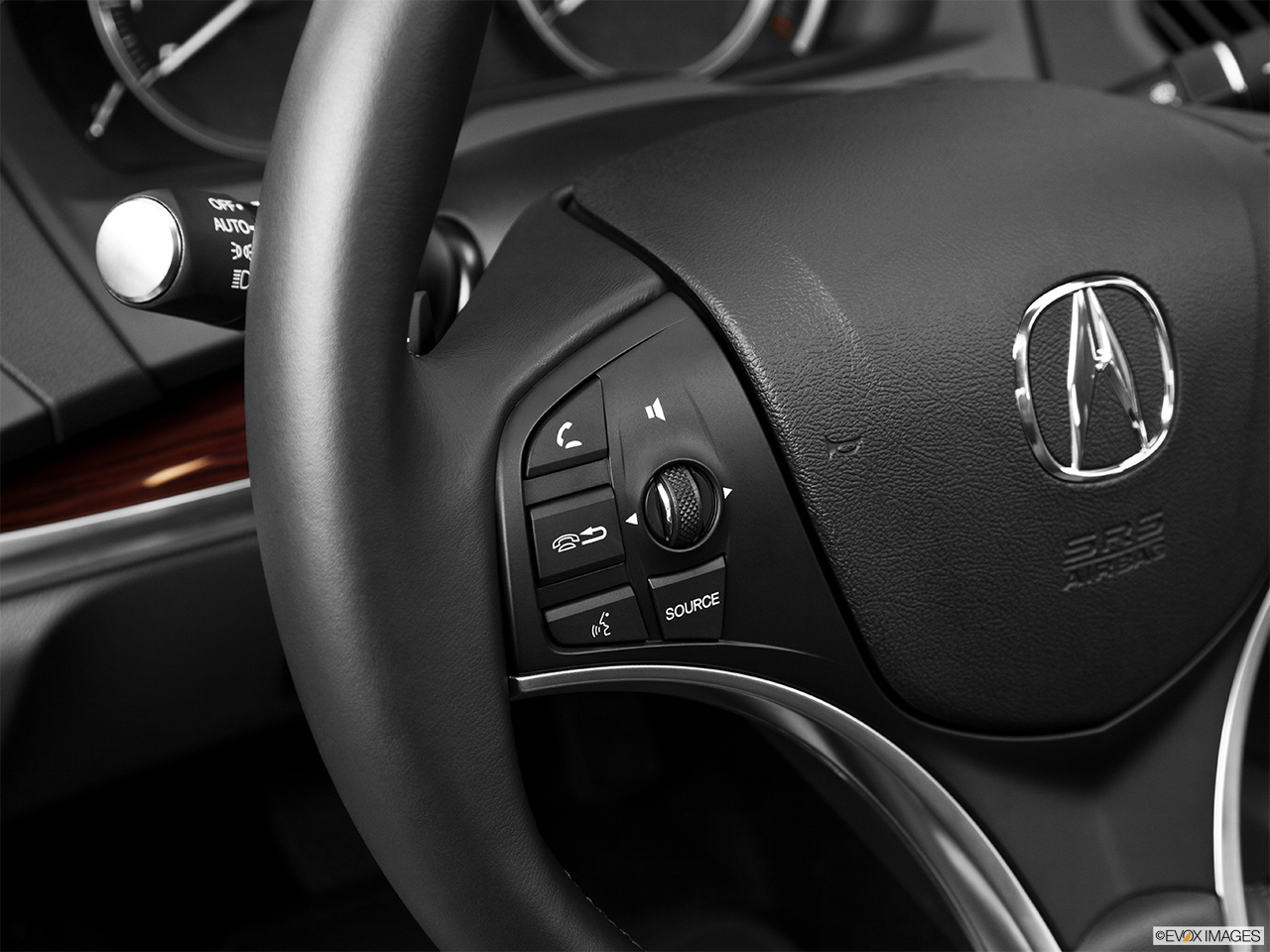 2014 Acura MDX SH-AWD Steering Wheel Controls (Left Side) 