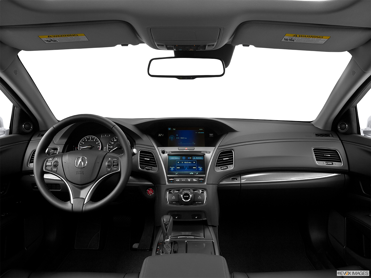 2014 Acura RLX Base Centered wide dash shot 
