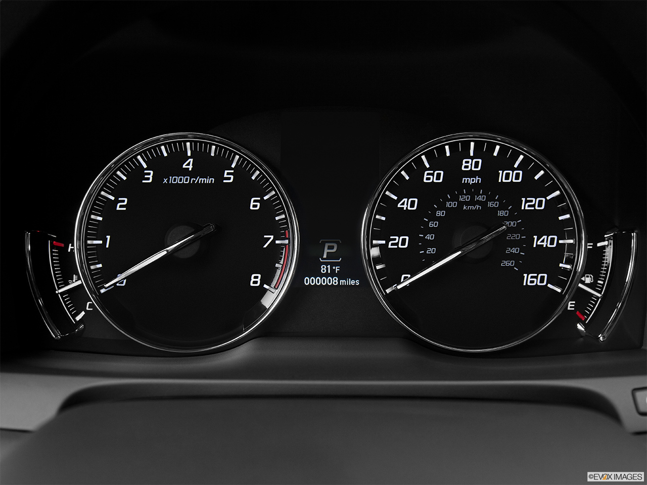 2014 Acura RLX Base Speedometer/tachometer. 