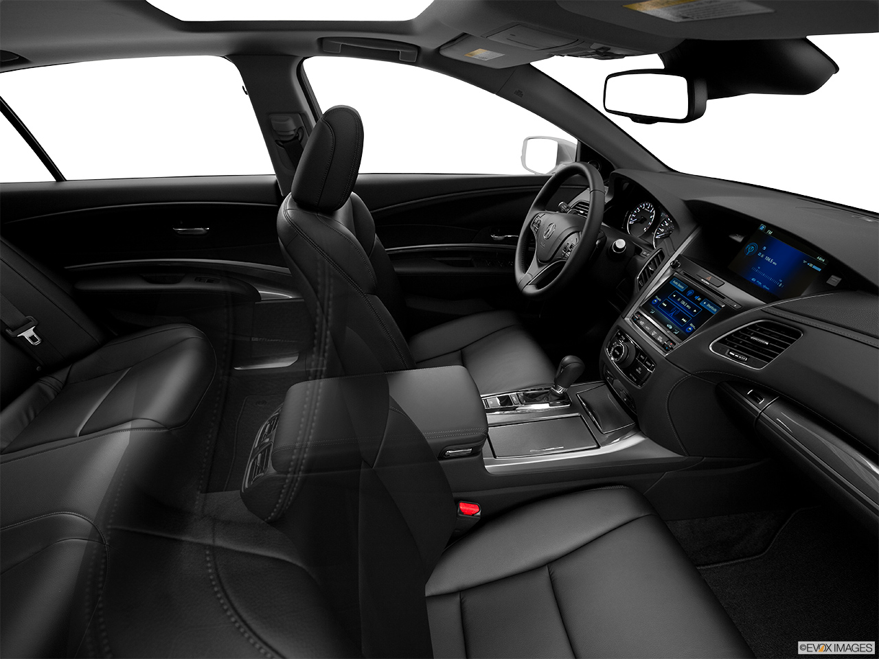 2014 Acura RLX Base Fake Buck Shot - Interior from Passenger B pillar. 