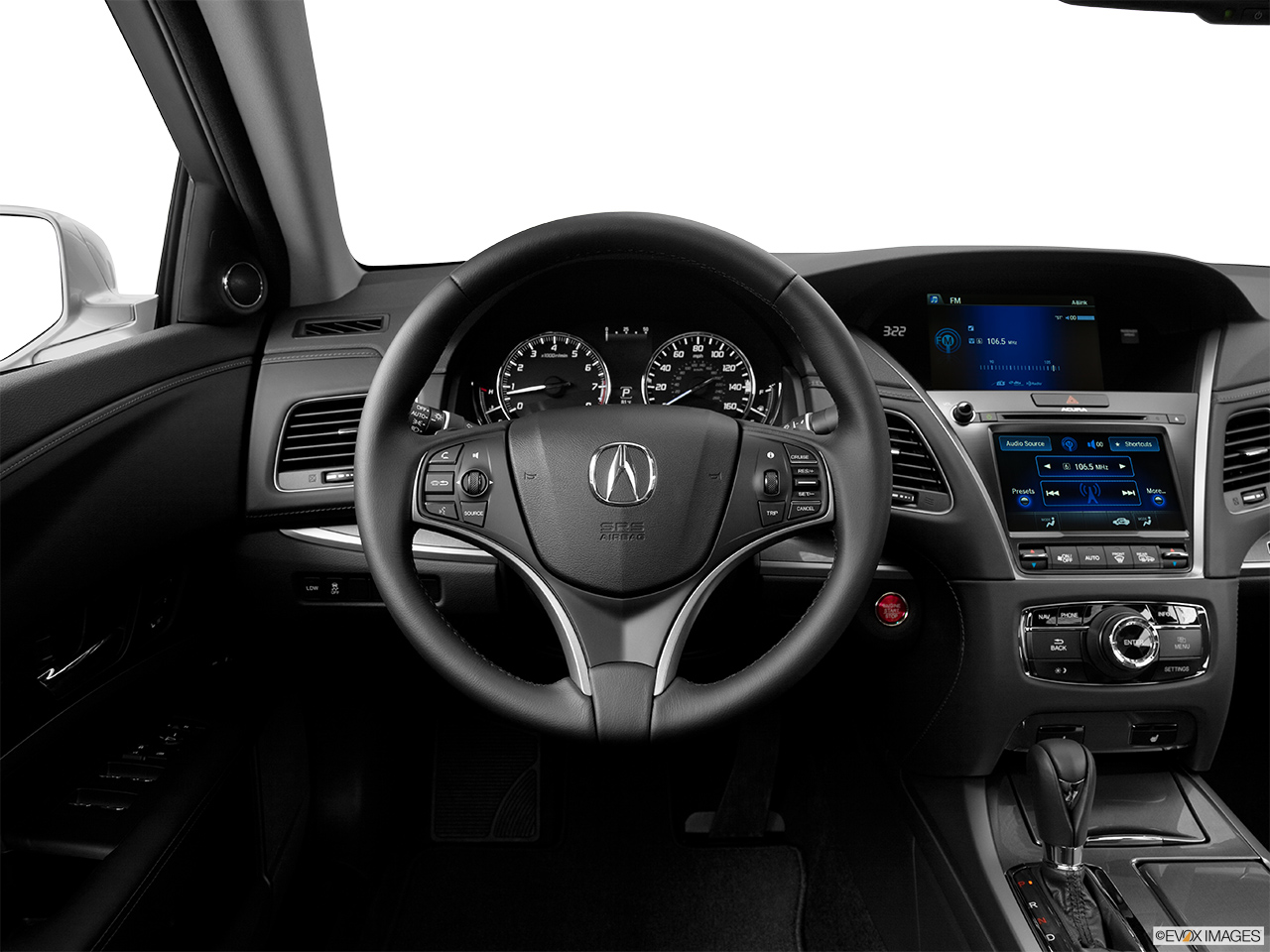 2014 Acura RLX Base Steering wheel/Center Console. 
