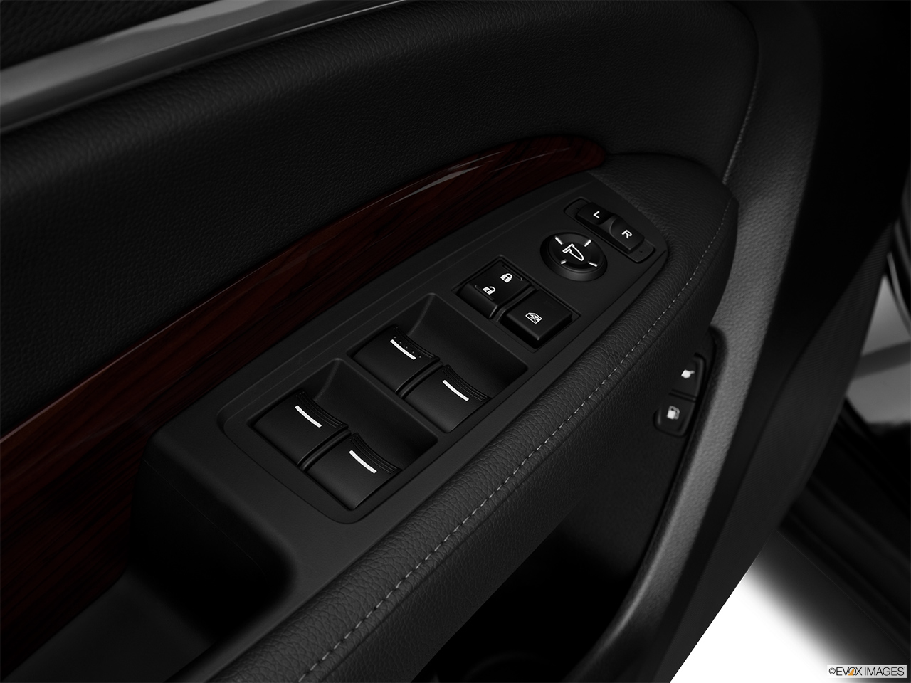 2014 Acura MDX Base Driver's side inside window controls. 