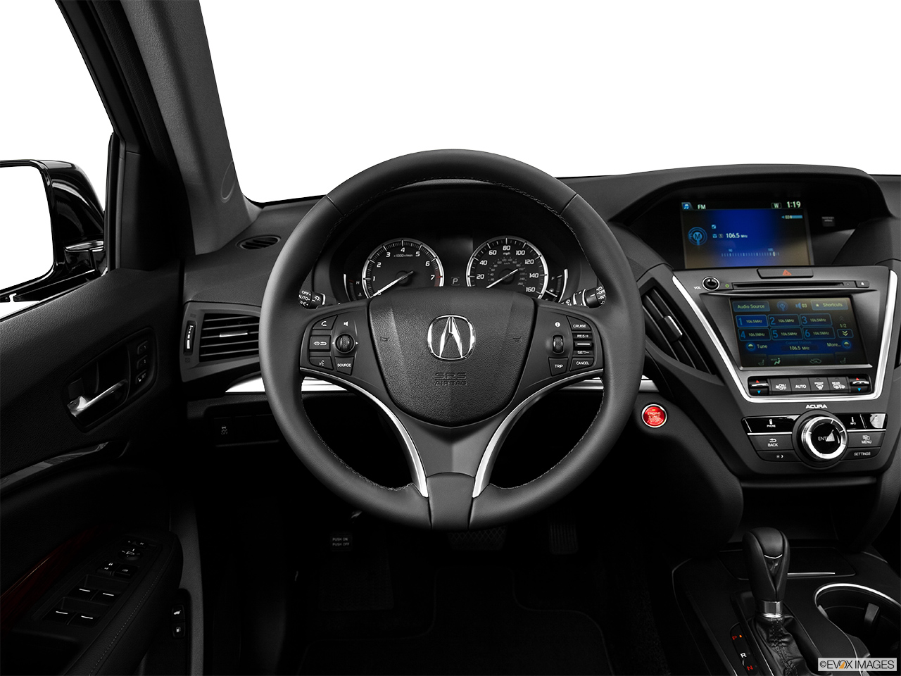 2014 Acura MDX Base Steering wheel/Center Console. 
