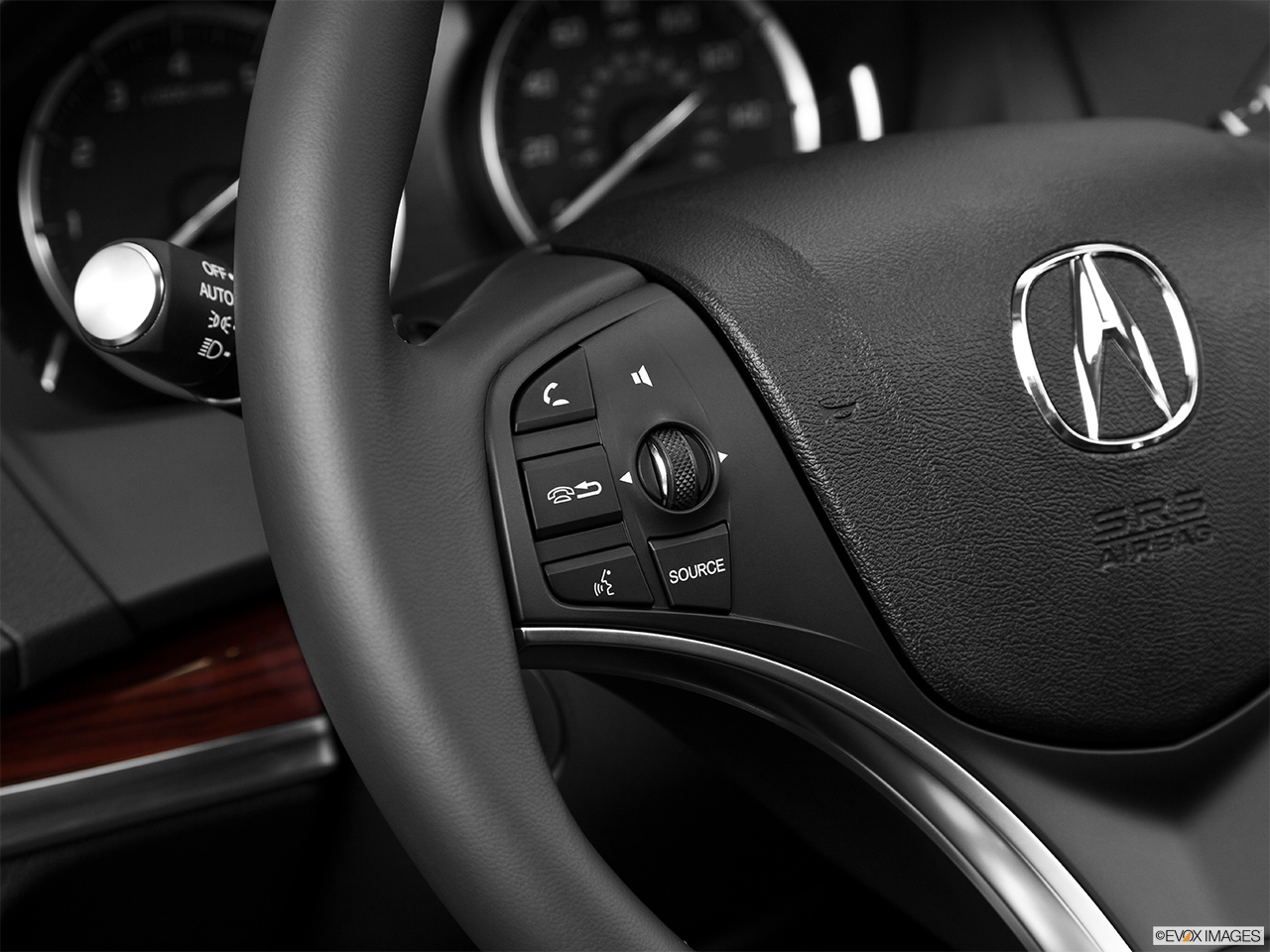 2014 Acura MDX Base Steering Wheel Controls (Left Side) 
