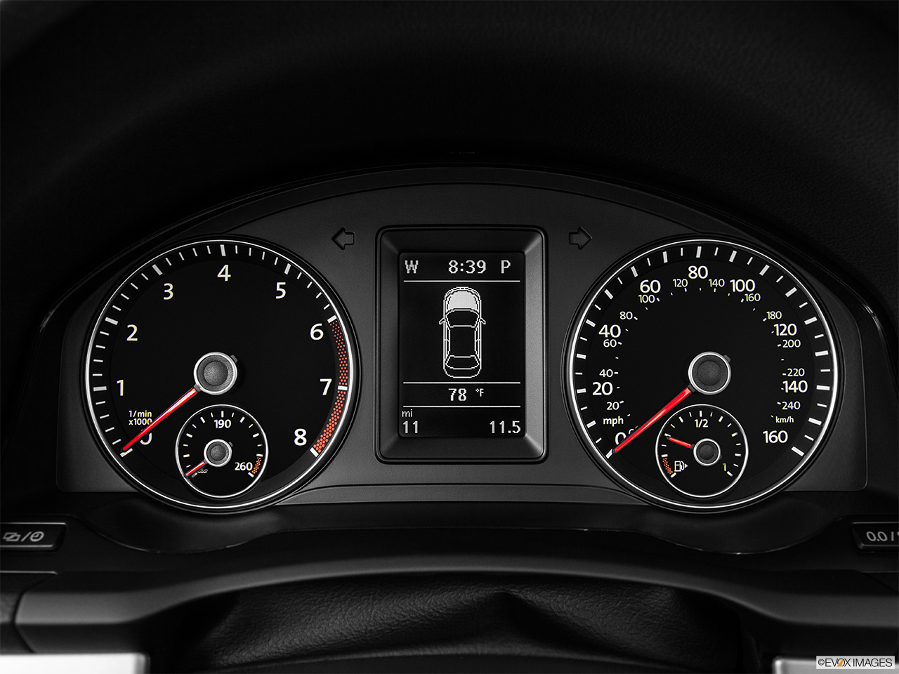 2014 Volkswagen Eos Komfort Speedometer/tachometer. 