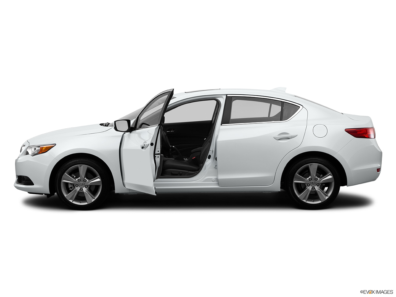2015 Acura ILX 6-Speed Manual Driver's side profile with drivers side door open. 
