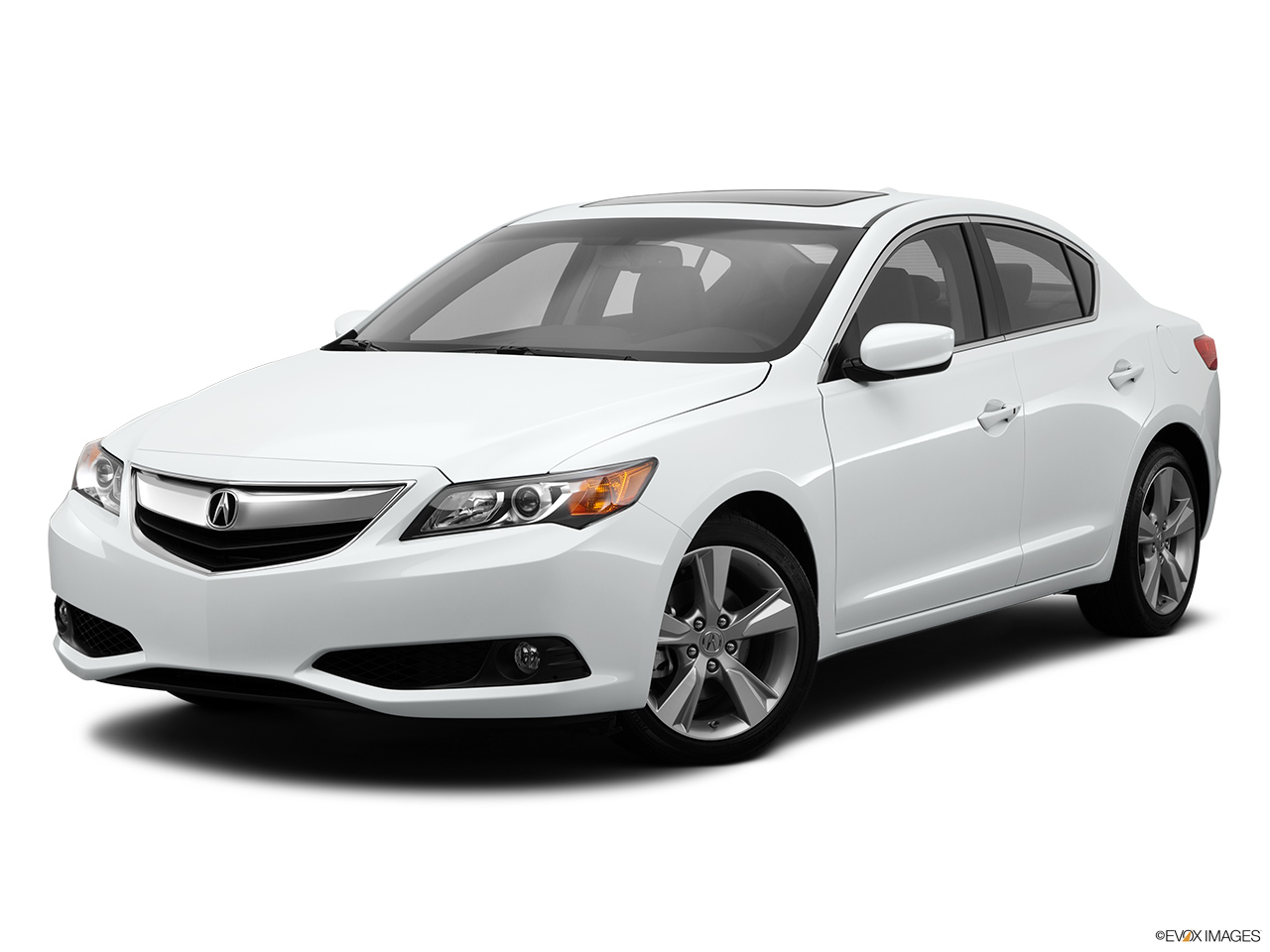 2015 Acura ILX 6-Speed Manual Front angle medium view. 