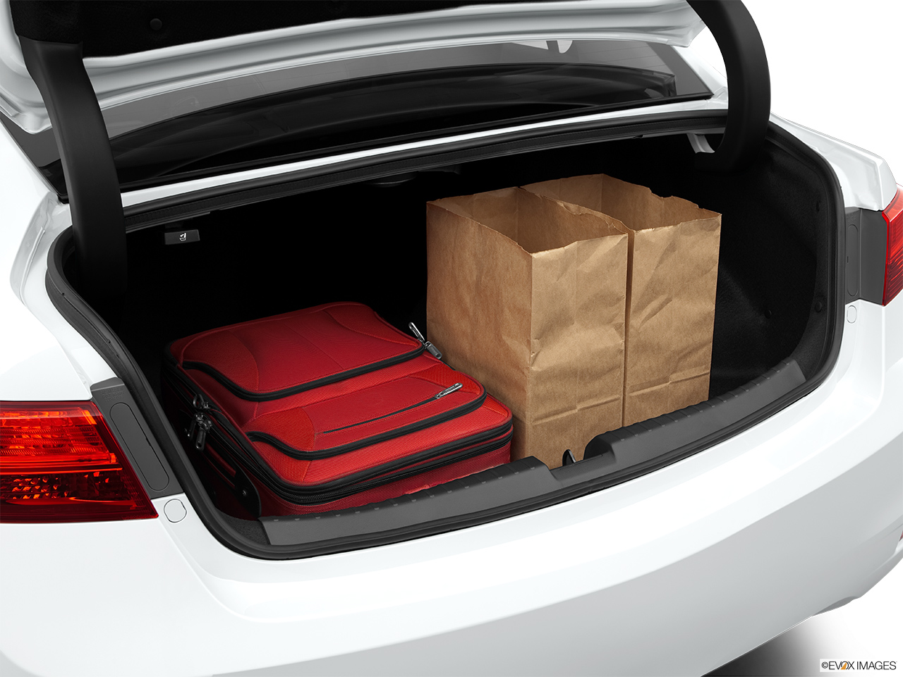 2015 Acura ILX 6-Speed Manual Trunk props. 