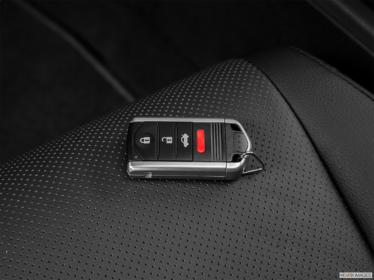2015 Acura ILX 6-Speed Manual Key fob on driver's seat. 