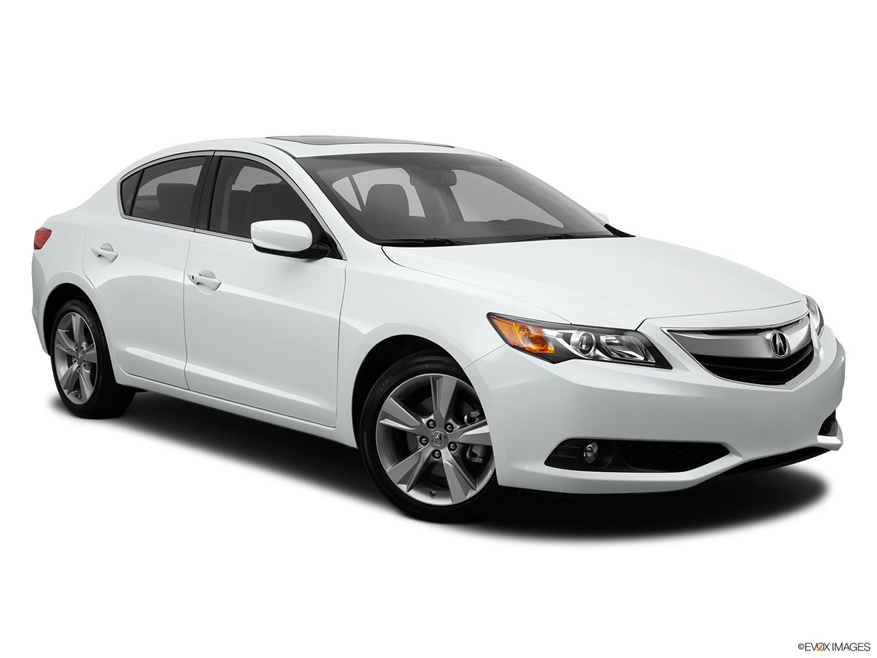 2015 Acura ILX 6-Speed Manual Front passenger 3/4 w/ wheels turned. 