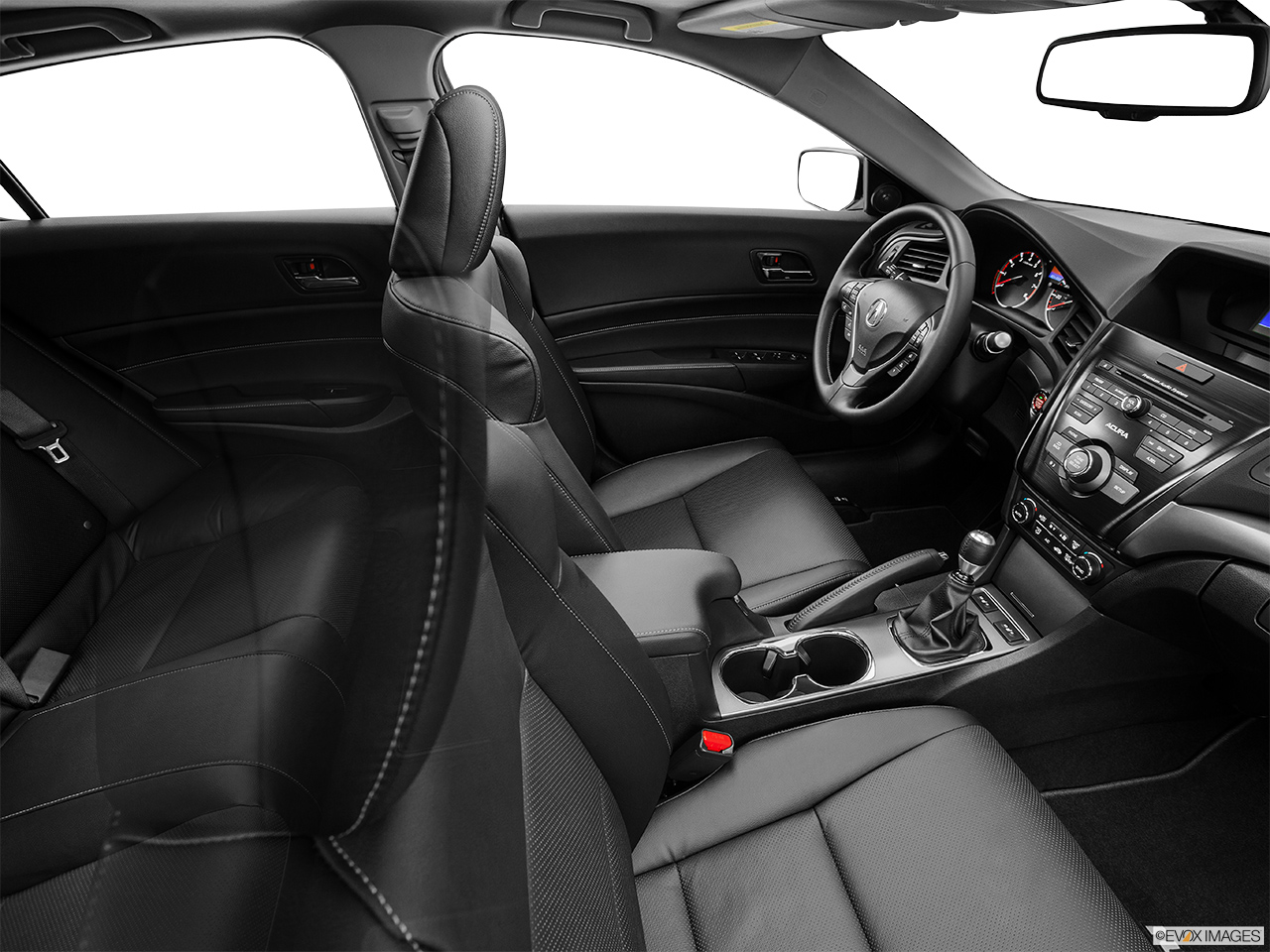 2015 Acura ILX 6-Speed Manual Fake Buck Shot - Interior from Passenger B pillar. 