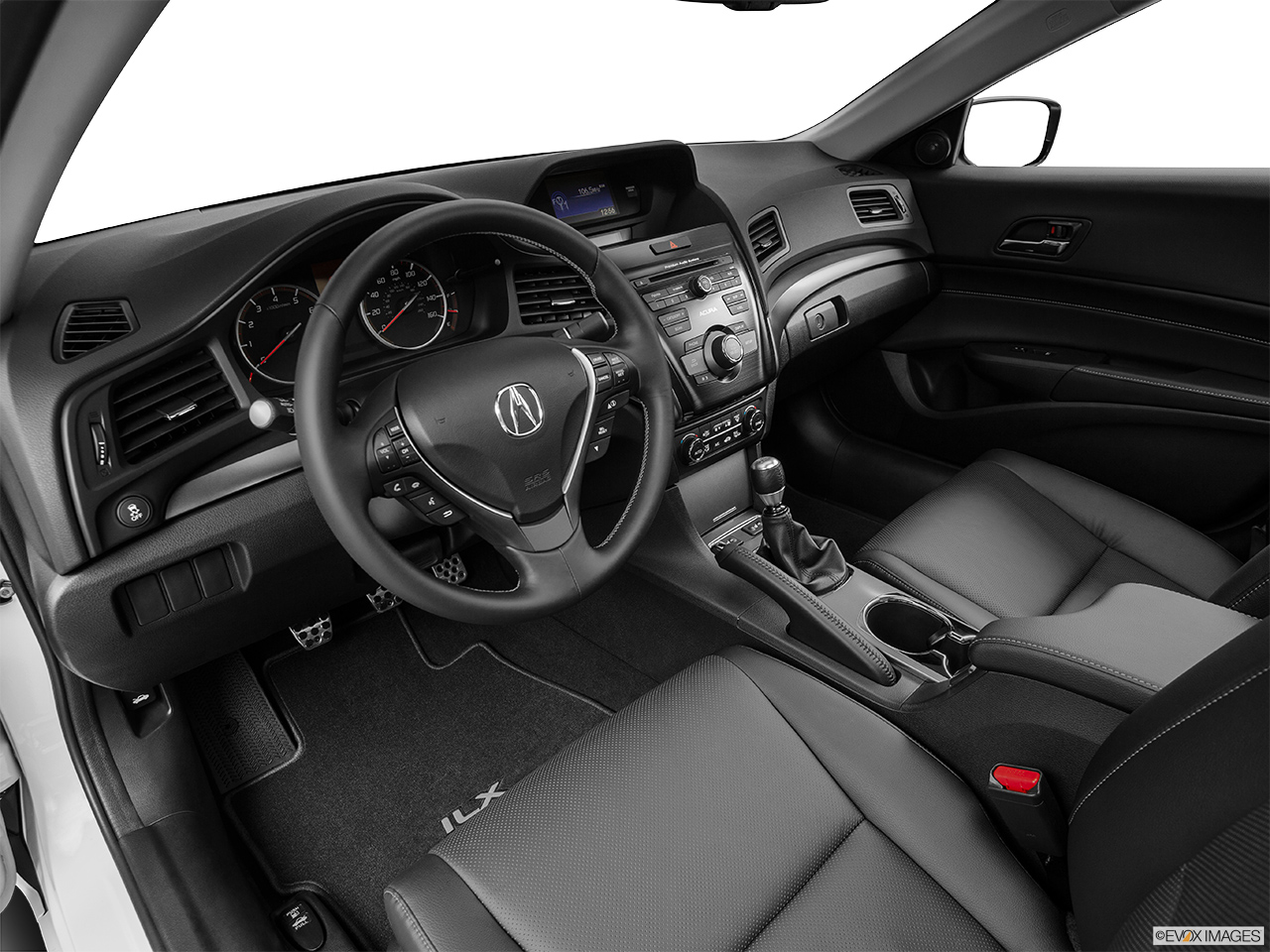 2015 Acura ILX 6-Speed Manual Interior Hero (driver's side). 