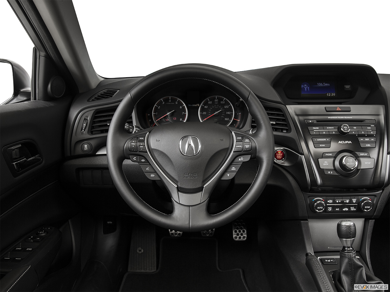 2015 Acura ILX 6-Speed Manual Steering wheel/Center Console. 