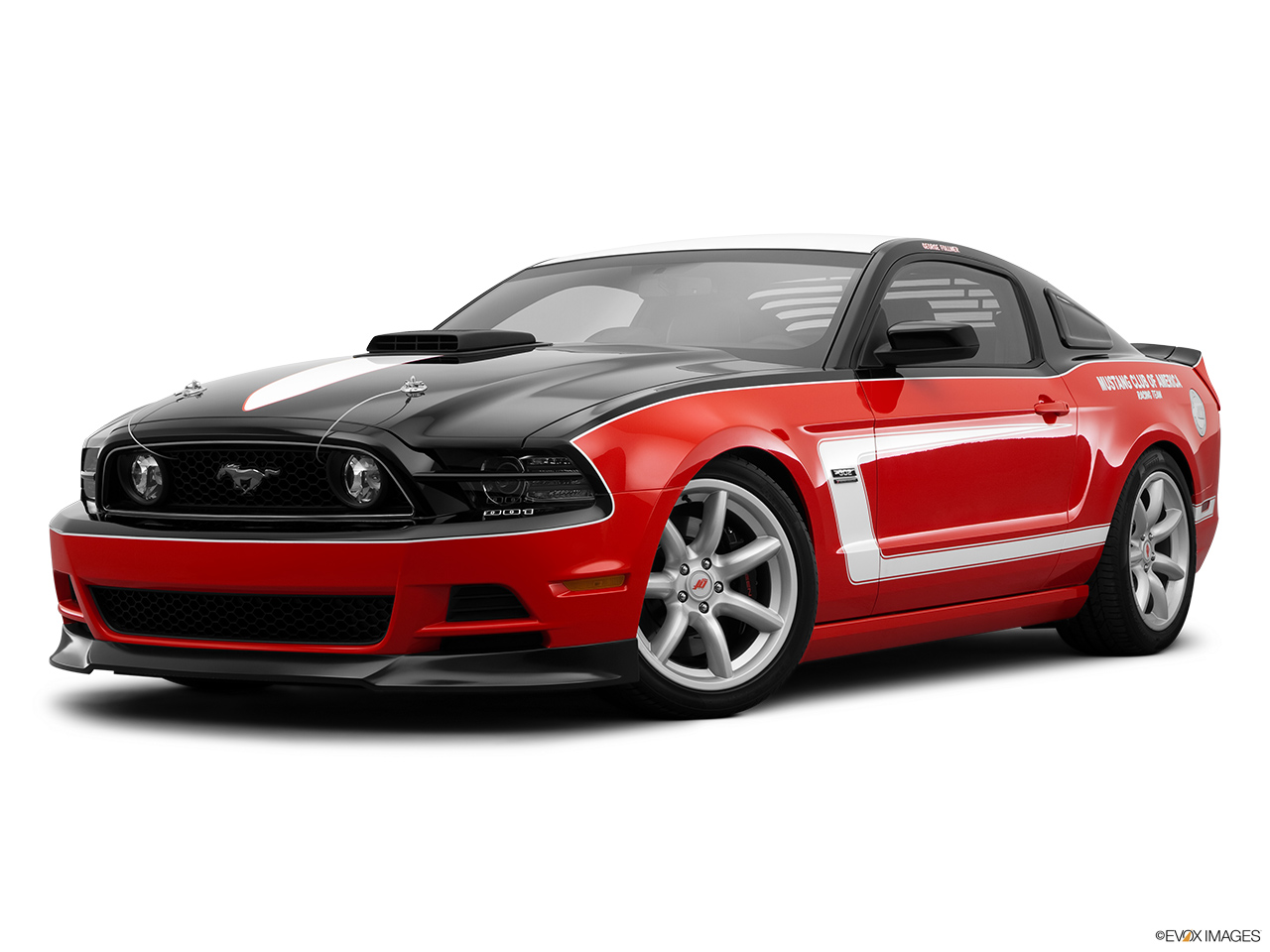 2014 Saleen George Follmer Mustang Base Front angle medium view. 