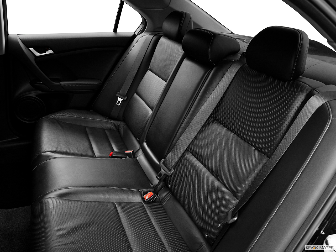 2014 Acura TSX 5-speed Automatic Rear seats from Drivers Side. 