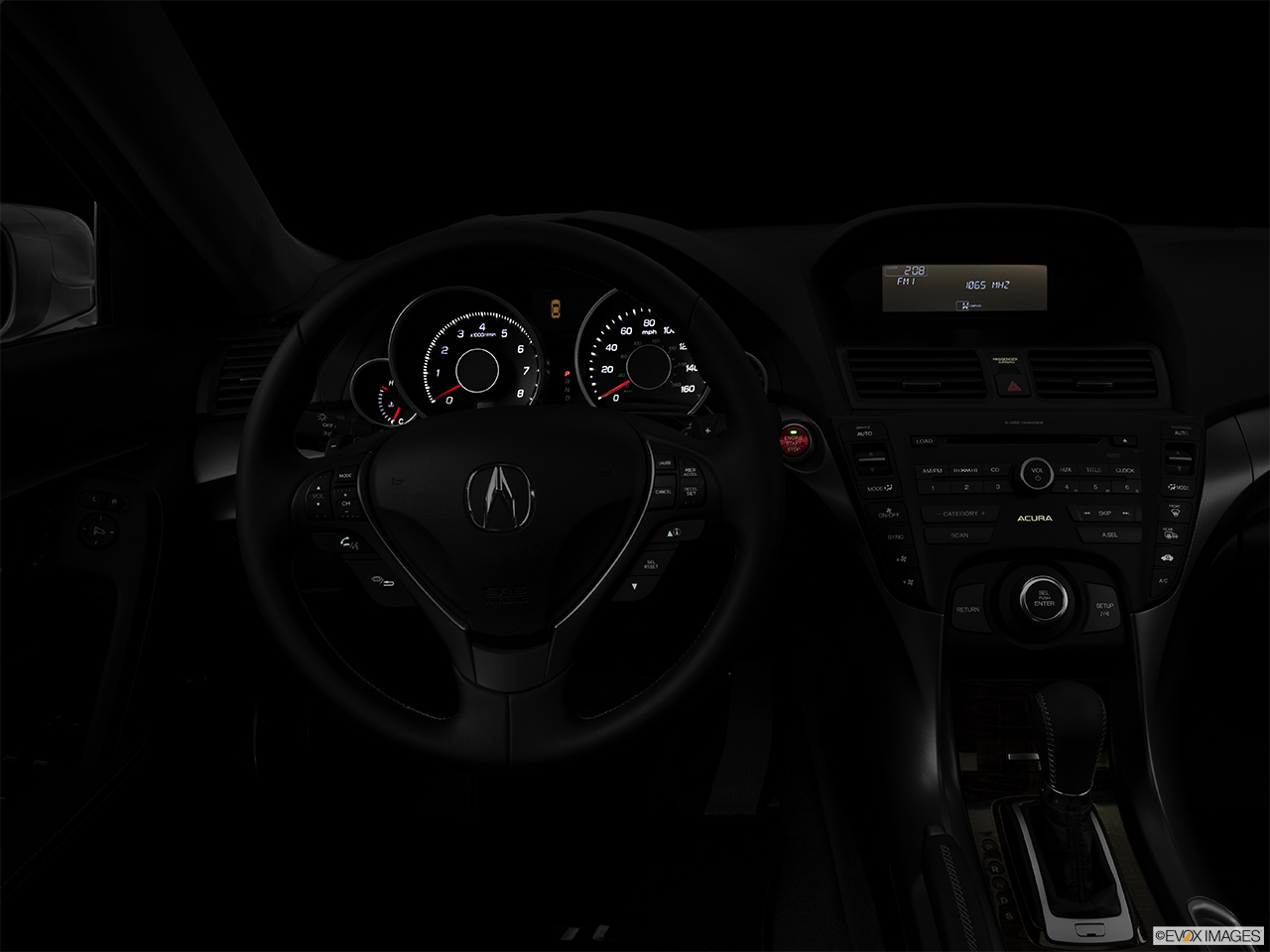 2014 Acura TL Special Edition Centered wide dash shot - "night" shot. 