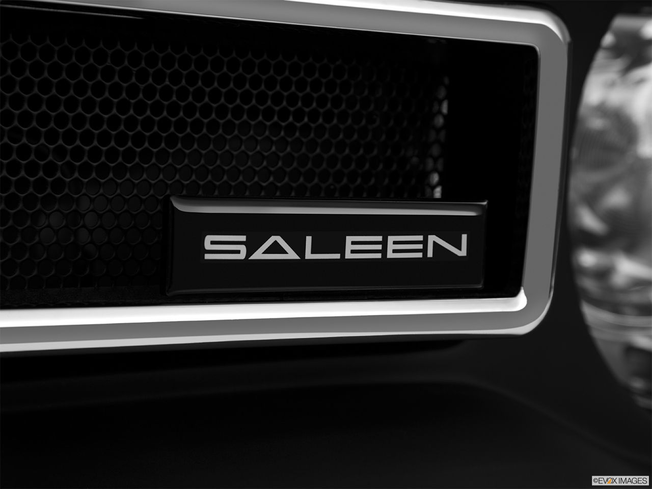 2014 Saleen 570 Challenger Label 570 Black Label Rear manufacture badge/emblem 