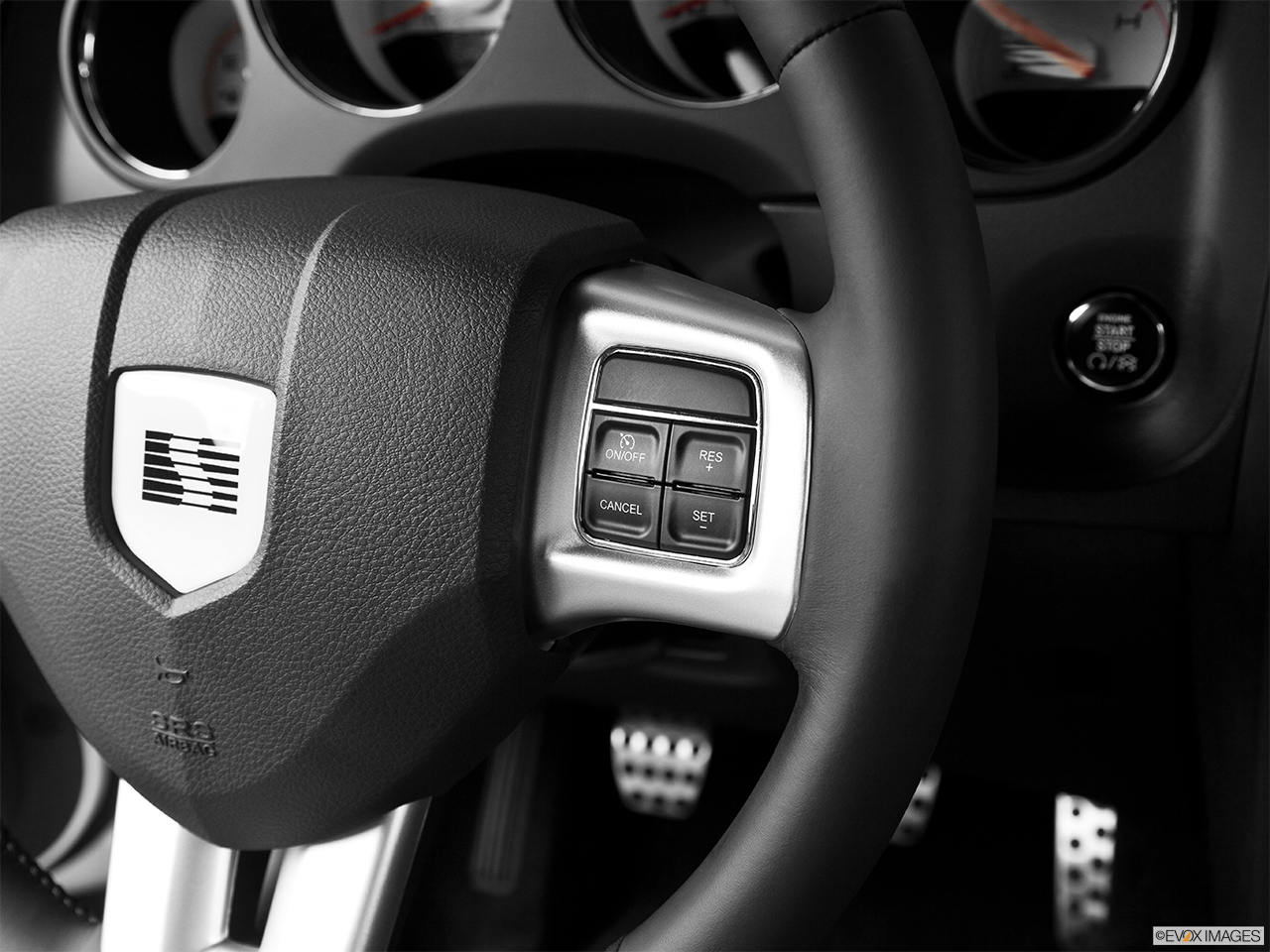 2014 Saleen 570 Challenger Label 570 Black Label Steering Wheel Controls (Right Side) 