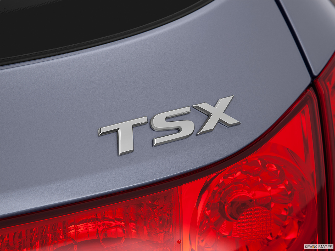 2014 Acura TSX Sport Wagon Base Rear model badge/emblem 